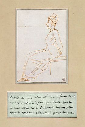 Image illustrative de l'article Marie-Antoinette conduite à l'échafaud