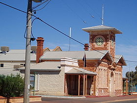 L'hôtel de ville de Menzies