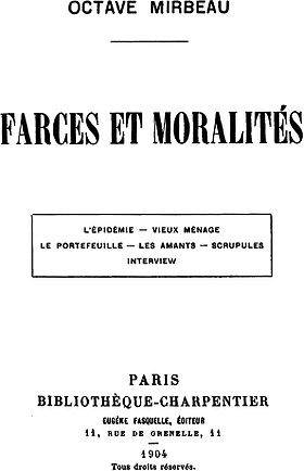 Illustration de Farces et moralités