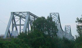 Pont sur la Save à Sremska Rača