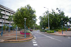 Le centre-ville de Palmerston