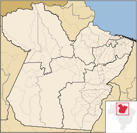Localisation de Marituba sur une carte