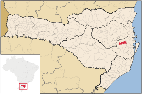 Localisation de Major Gercino sur une carte