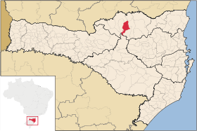 Localisation de Major Vieira sur une carte