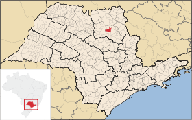 Localisation de Sertãozinho sur une carte
