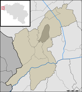 Localisation de Sint-Rijkers au sein d'Alveringem