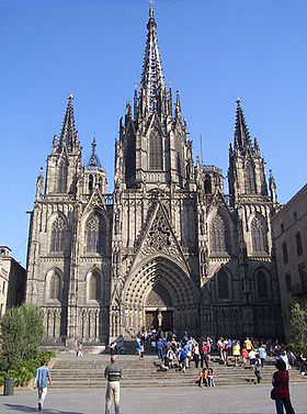 Image illustrative de l'article Cathédrale Sainte-Eulalie de Barcelone