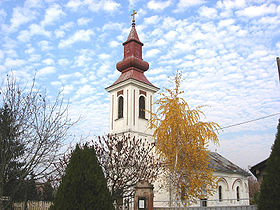 L'église orthodoxe serbe de Srpski Miletić