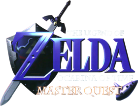 The Legend of Zelda Ocarina of Time Master Quest logo.png
