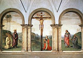 Image illustrative de l'article La Crucifixion (Le Pérugin)