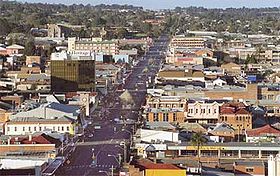 Le centre ville de Toowoomba