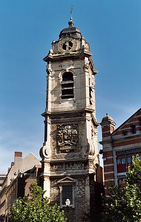 Image illustrative de l'article Tour de l'ancienne église Sainte-Catherine de Bruxelles