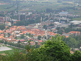 Vue de Slovenske Konjice