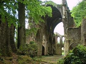 Ruines de l'abbatiale