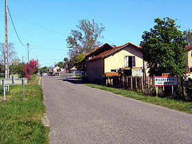 L'entrée du village