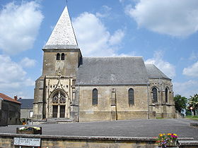 L'eglise de Voncq