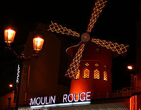 Le Moulin Rouge à Paris