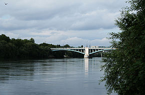 Le pont d'Argenteuil sur la Seine