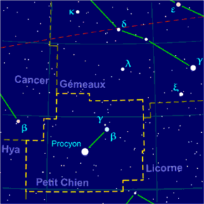 Canis minor constellation map-fr.png