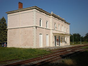 La gare terminus de Bessèges