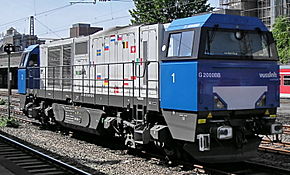  Vossloh G 2000 BB à Essener Hauptbahnhof