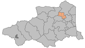 Situation du canton de Saint-Estève dans le département Pyrénées-Orientales
