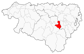 Situation du canton de Lasseube dans le département Pyrénées-Atlantiques