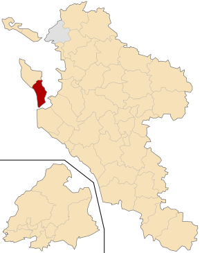 Situation du canton du Château-d'Oléron dans le département Charente-Maritime