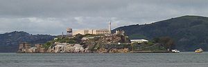 L'île d'Alcatraz dans la baie de San Francisco