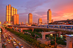 Rame du SkyTrain de Bangkok