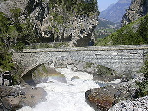 Pont sur le Kander.