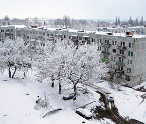 Tcherkaske en hiver.