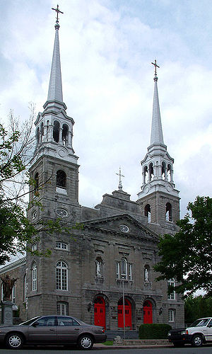 Église Sainte-Geneviève Localisation de L'Île-Bizard–Sainte-Geneviève dans Montréal