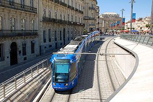 Rame du tramway de Montpellier