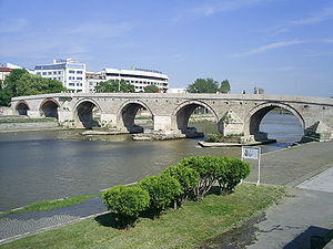 Stone bridge in Skopje.jpg