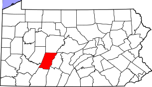 Vue générale de Johnstown