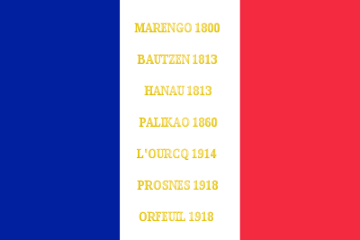 101e régiment d'infanterie de ligne -drapeau.svg