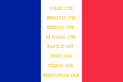 68e régiment d'infanterie de ligne - drapeau.svg
