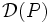 \mathcal D(P)