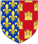 Arms of Alfonso, Count of Poitiers.svg