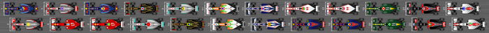 Schéma de la grille de qualification du Grand Prix d'Italie 2011