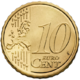 Face commune de la pièce de 10 centimes d’euro