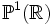 \mathbb P^1(\mathbb{R})