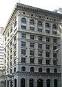 Bank of Italy Building, 552 Montgomery St., San Francisco, vu depuis le coin nord-ouest de Montgomery St. et Clay St.