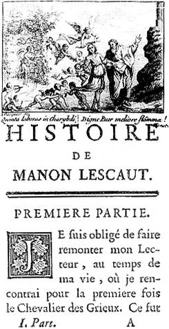 Illustration de Histoire du chevalier Des Grieux et de Manon Lescaut