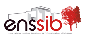 Logo de l'École nationale des sciences de l'information et des bibliothèques
