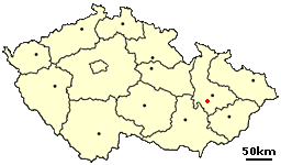 Localisation de Prostějov